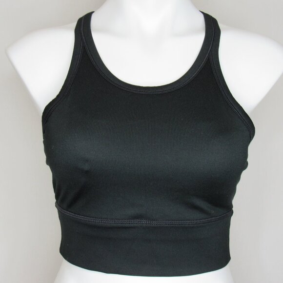 Prana Black BECKSA High Neck Racer Back Bralette Women's S Small - Picture 5 of 8